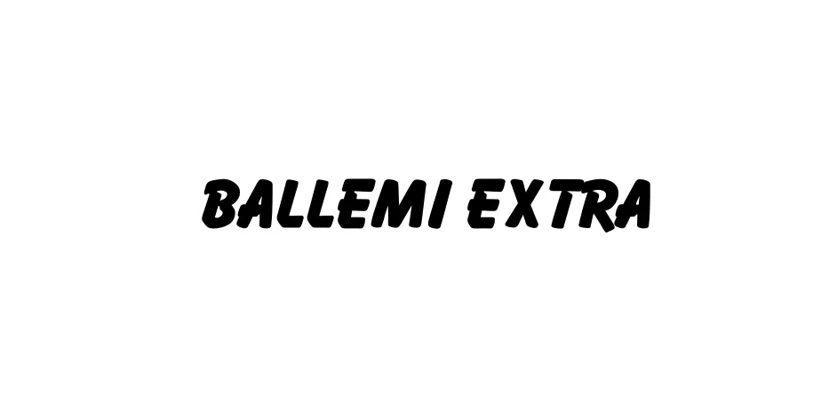 Fonte Ballemi Extra