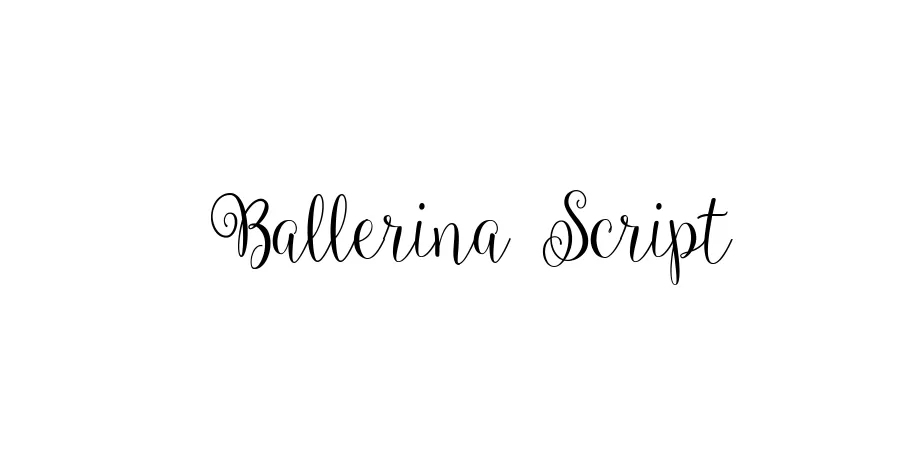 Fonte Ballerina Script