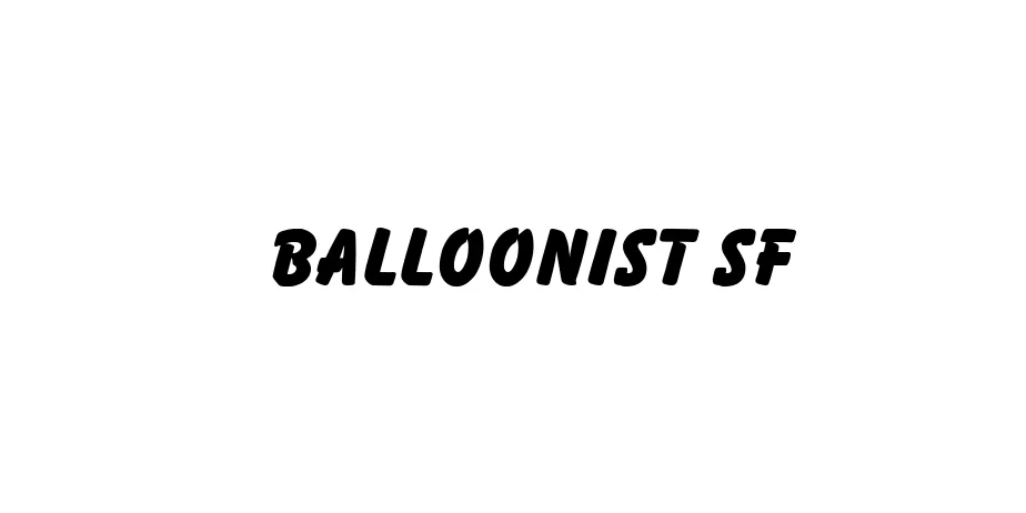 Fonte Balloonist SF