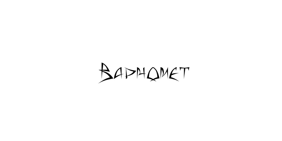Fonte Baphomet