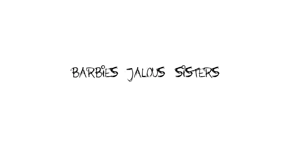 Fonte Barbies Jalous Sisters