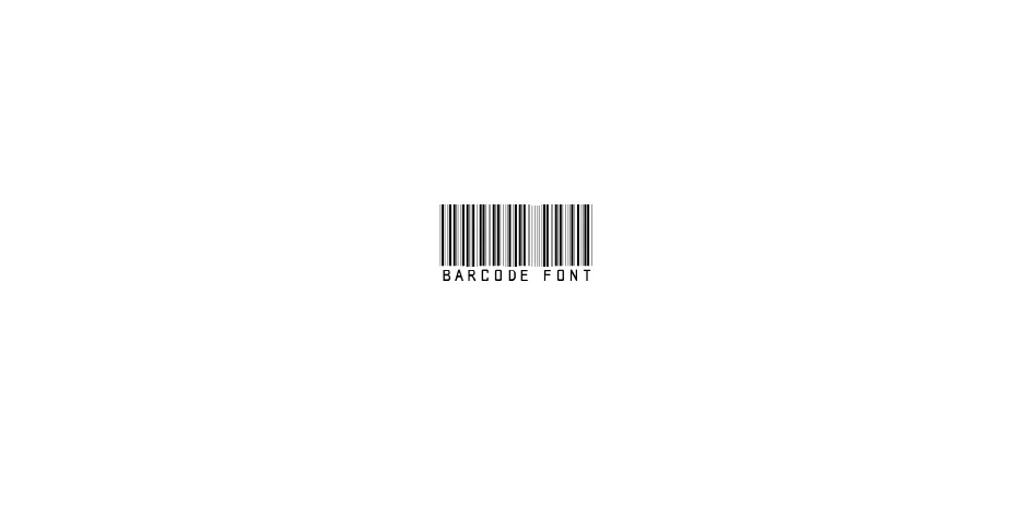 Fonte barcode font