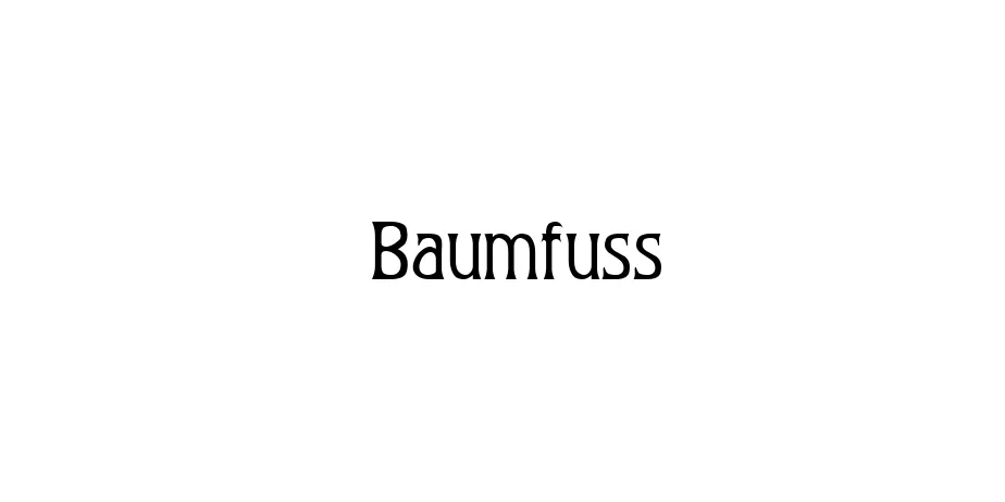 Fonte Baumfuss