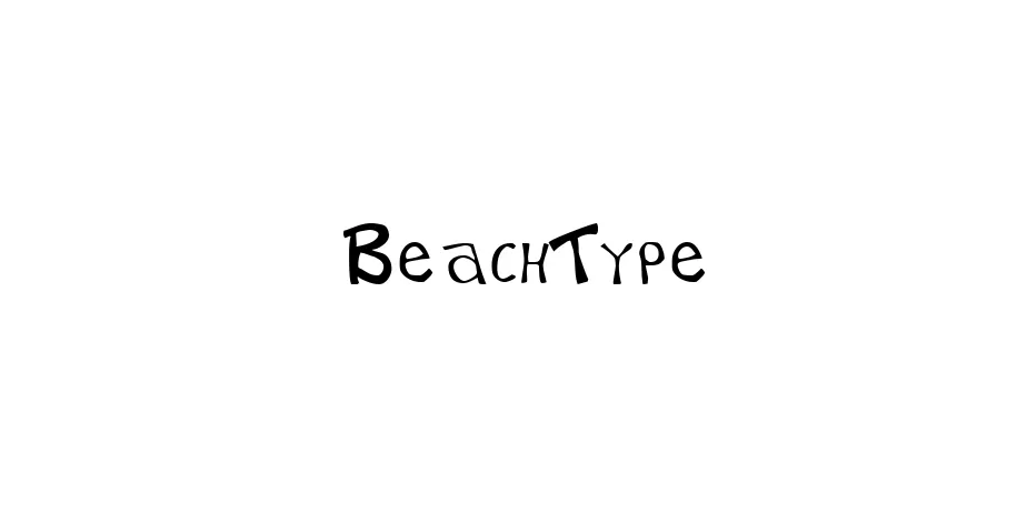 Fonte BeachType