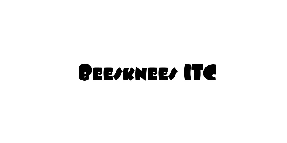 Fonte Beesknees ITC