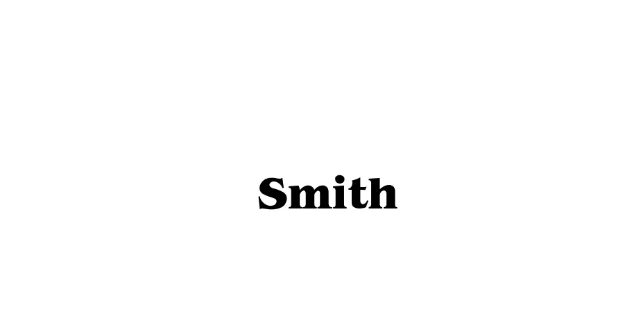 Fonte Ben Smith