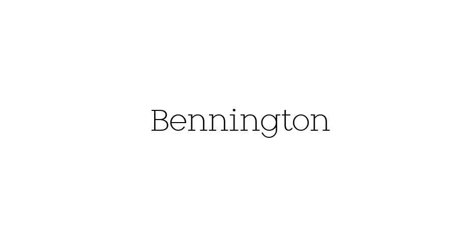 Fonte Bennington