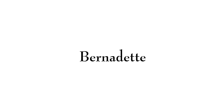 Fonte Bernadette