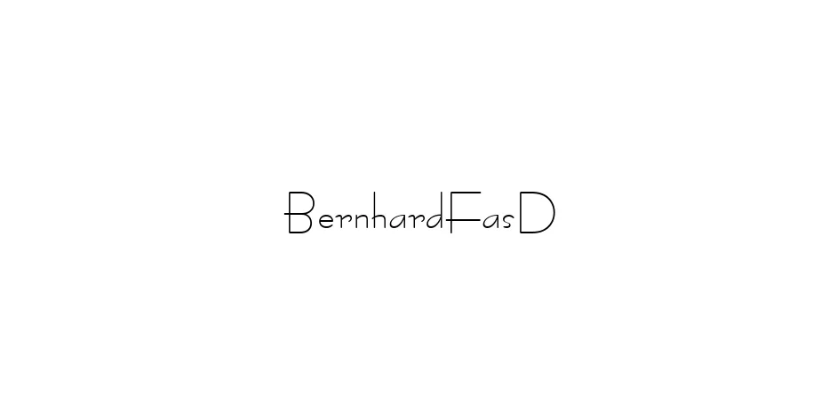 Fonte BernhardFasD