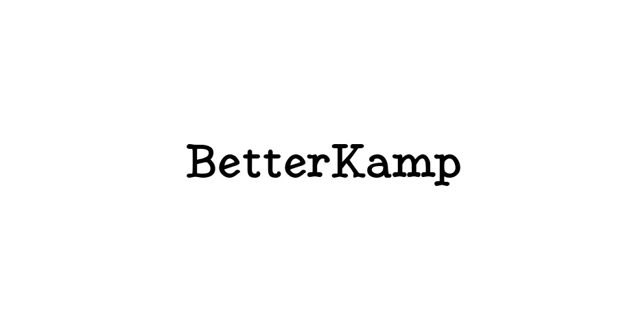 Fonte BetterKamp