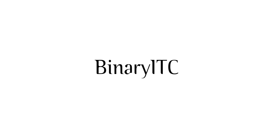 Fonte BinaryITC