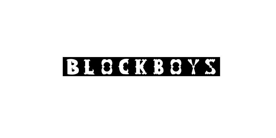 Fonte Blockboys