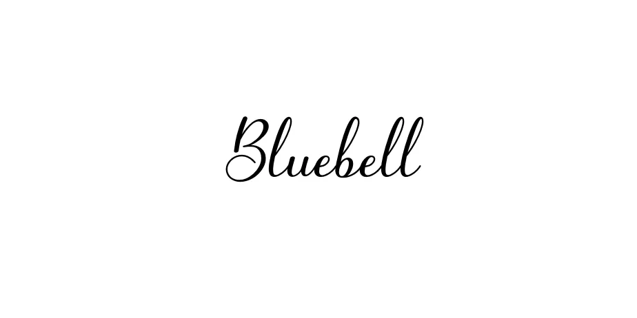 Fonte Bluebell