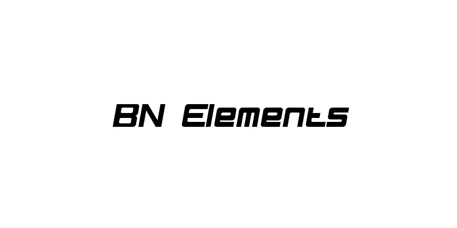 Fonte BN Elements