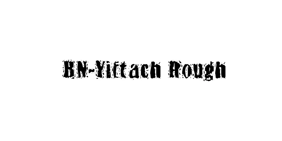 Fonte BN-Yiftach Rough