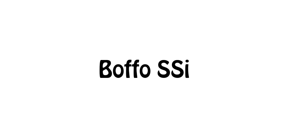 Fonte Boffo SSi