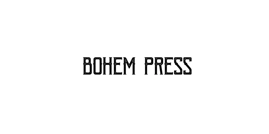 Fonte Bohem Press