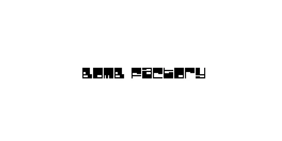 Fonte Bomb Factory