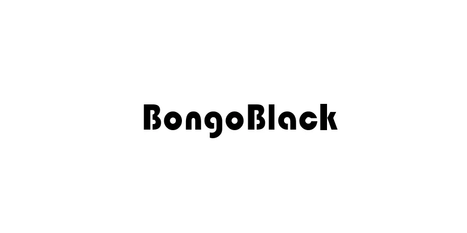 Fonte BongoBlack