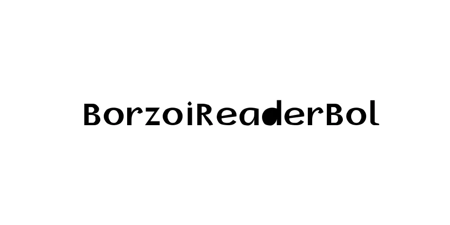 Fonte BorzoiReaderBol