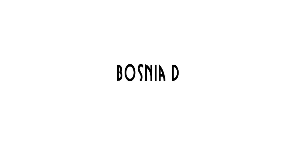 Fonte Bosnia D