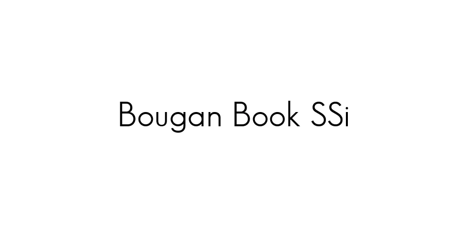 Fonte Bougan Book SSi