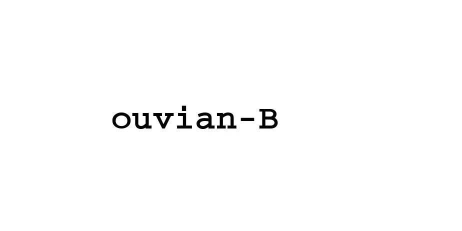 Fonte Bouvian-Bold-a