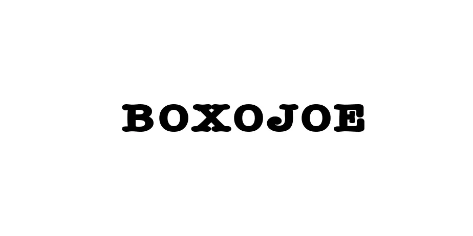 Fonte BoxOJoe