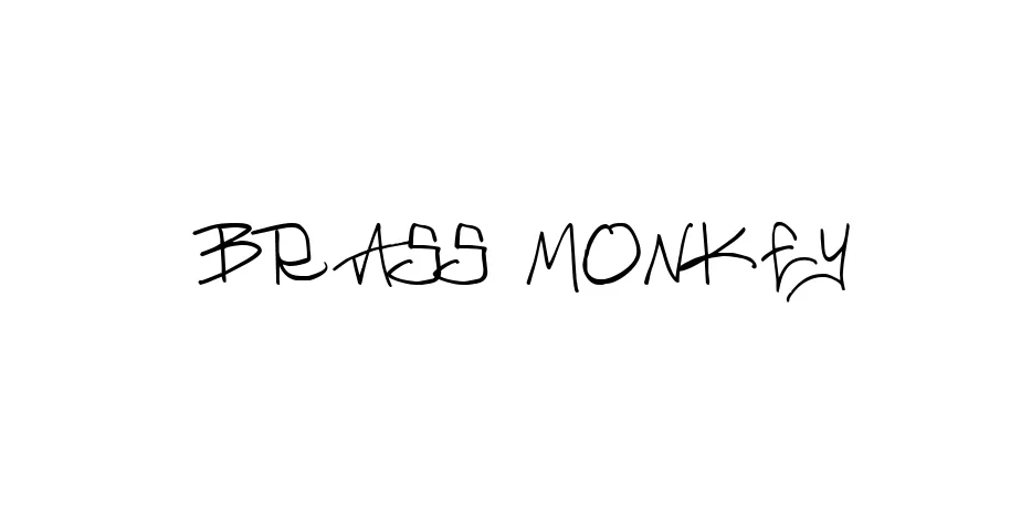 Fonte Brass Monkey