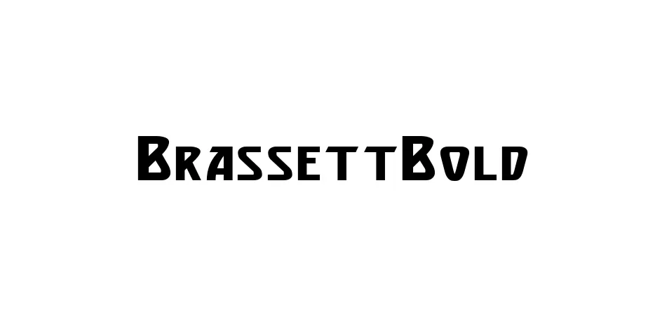 Fonte BrassettBold