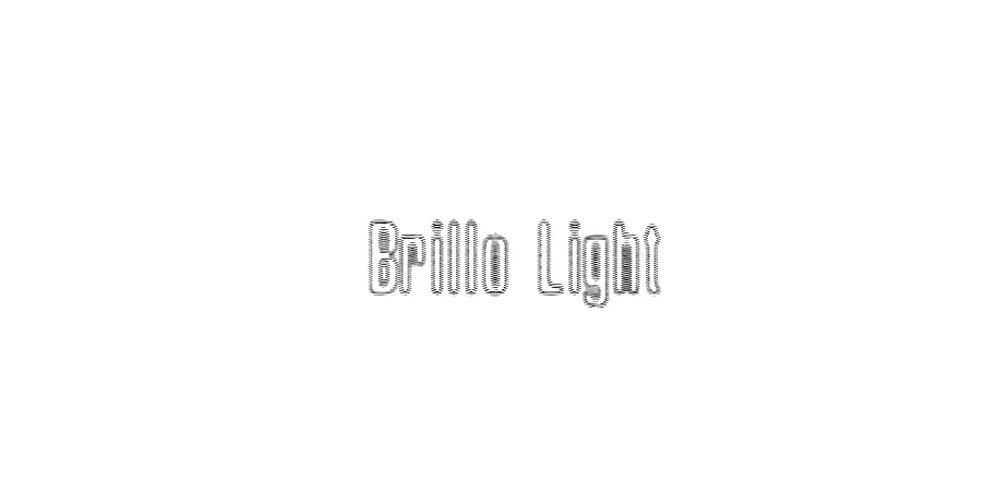 Fonte Brillo Light