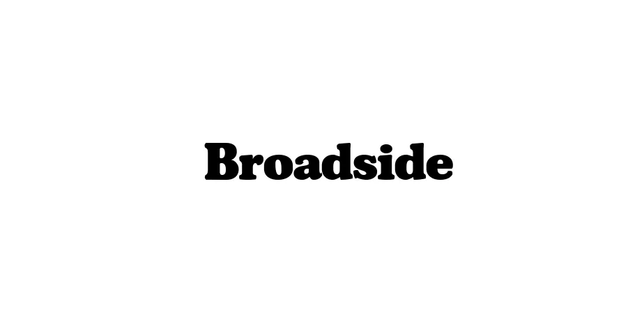 Fonte Broadside