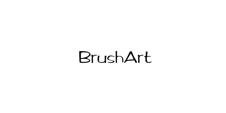 Fonte BrushArt