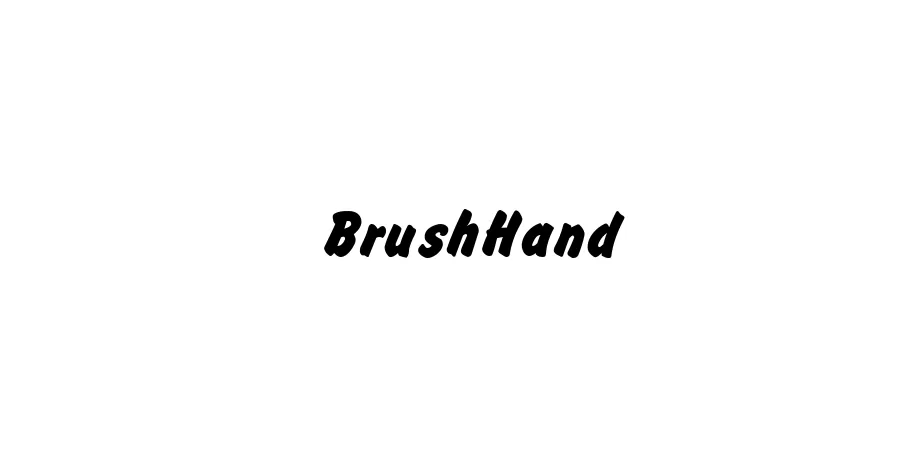 Fonte BrushHand