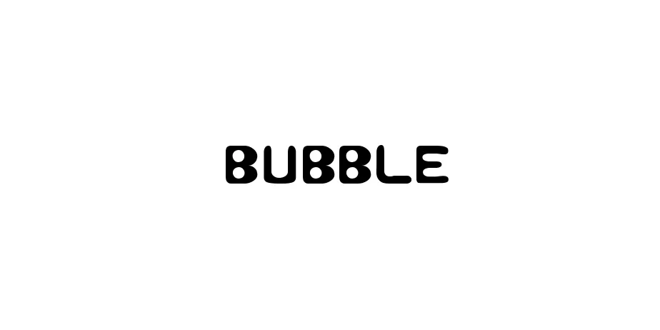 Fonte Bubble