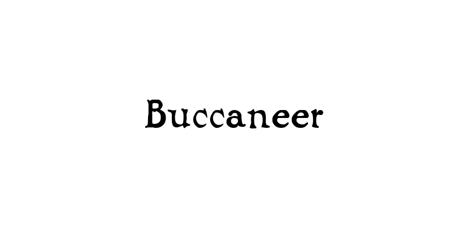 Fonte Buccaneer