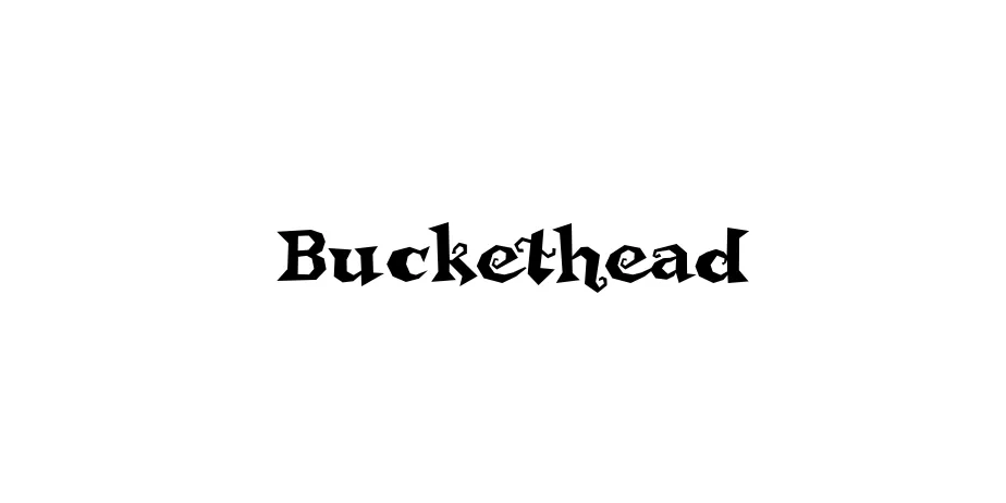 Fonte Buckethead