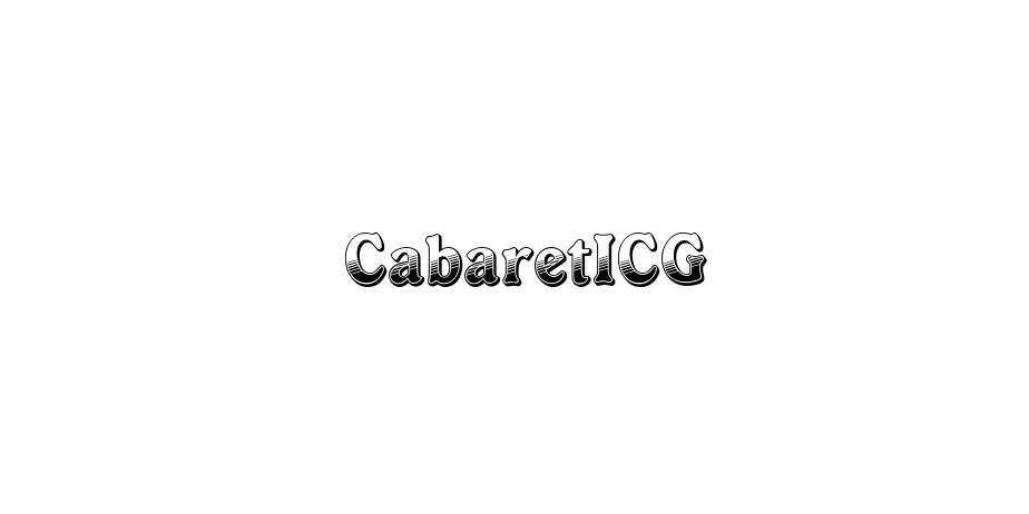 Fonte CabaretICG