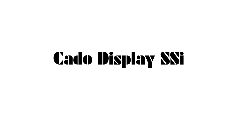 Fonte Cado Display SSi