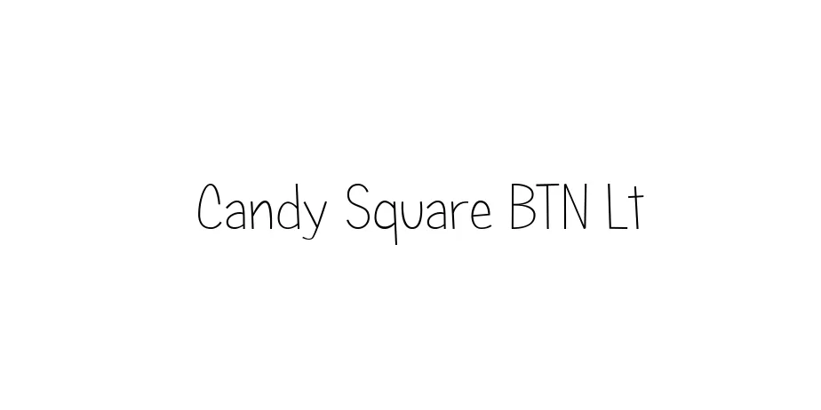 Fonte Candy Square BTN Lt