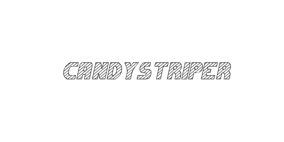 Fonte Candystriper