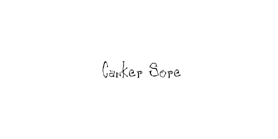 Fonte Canker Sore