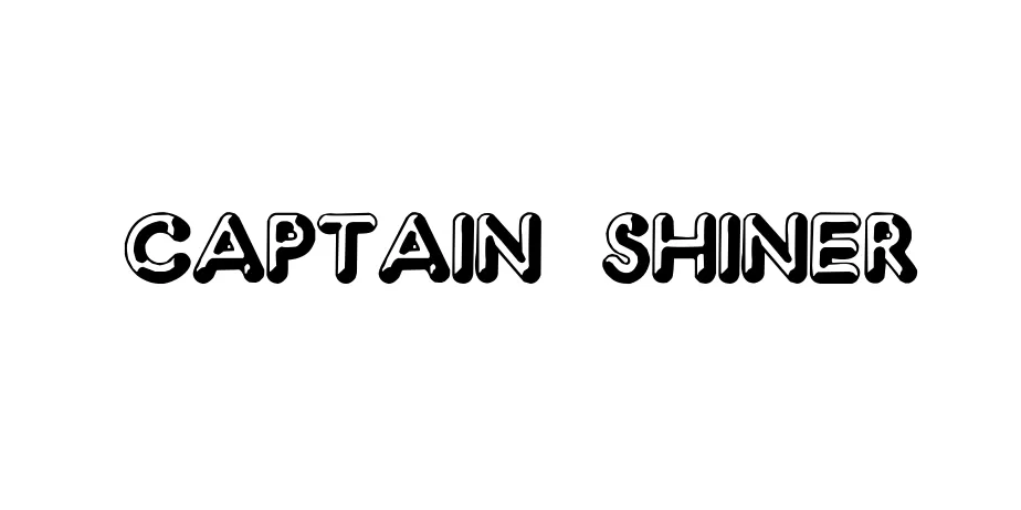 Fonte Captain Shiner