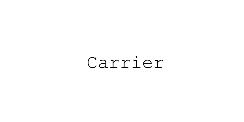 Fonte Carrier