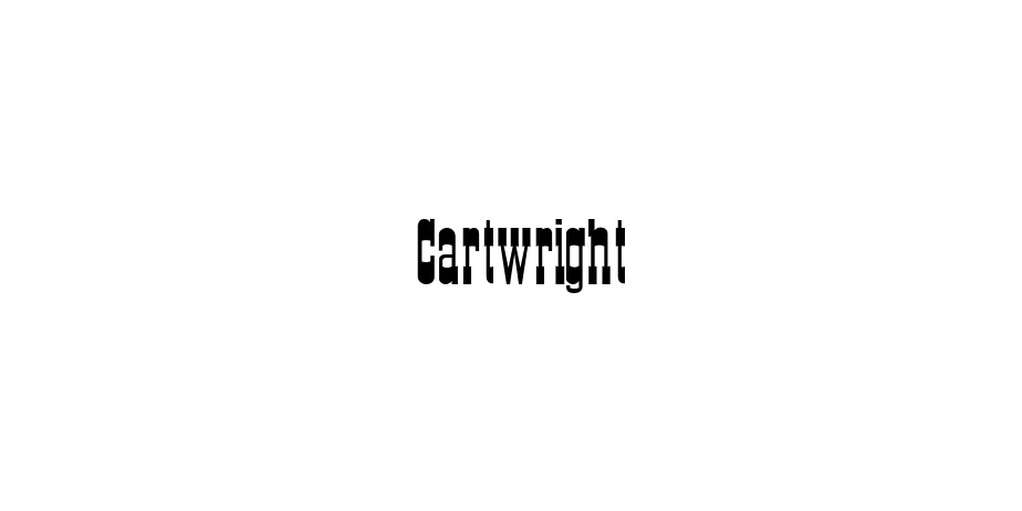 Fonte Cartwright