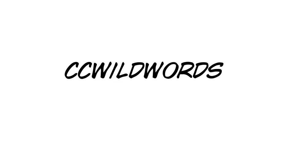 Fonte CCWildWords