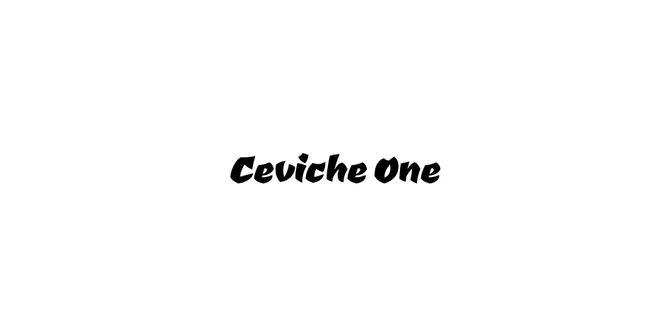 Fonte Ceviche One
