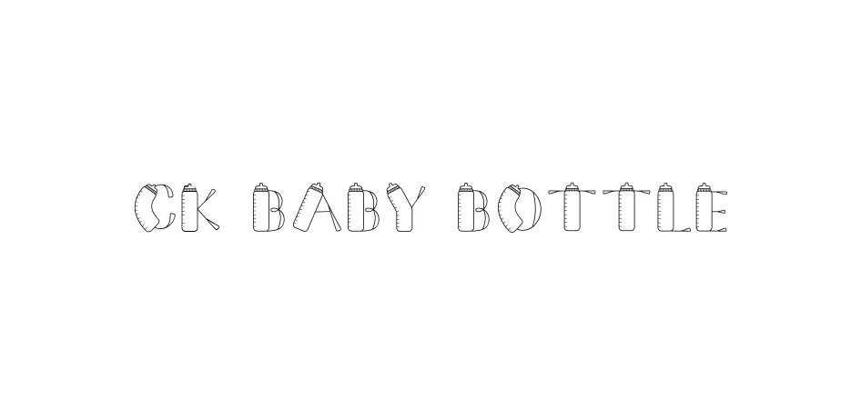 Fonte CK Baby Bottle