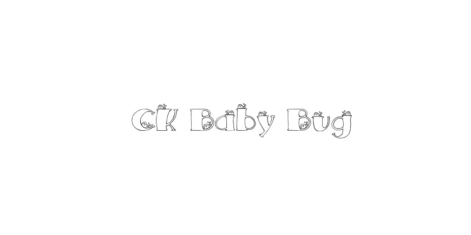 Fonte CK Baby Bug