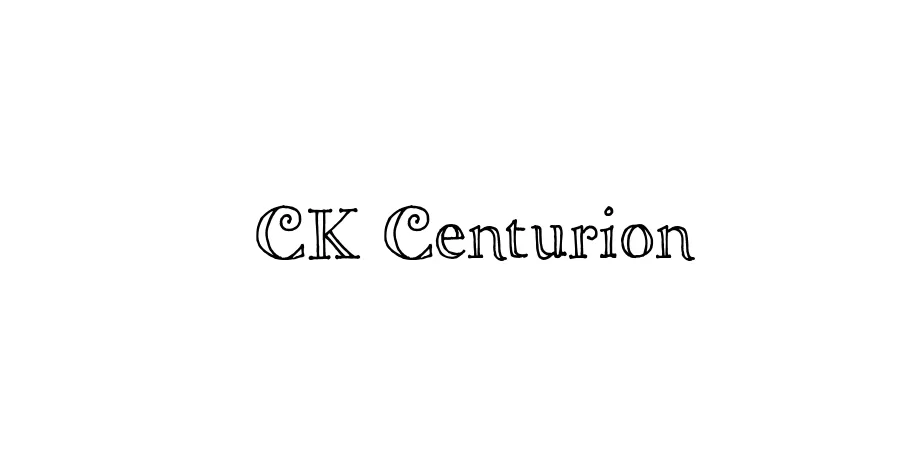 Fonte CK Centurion